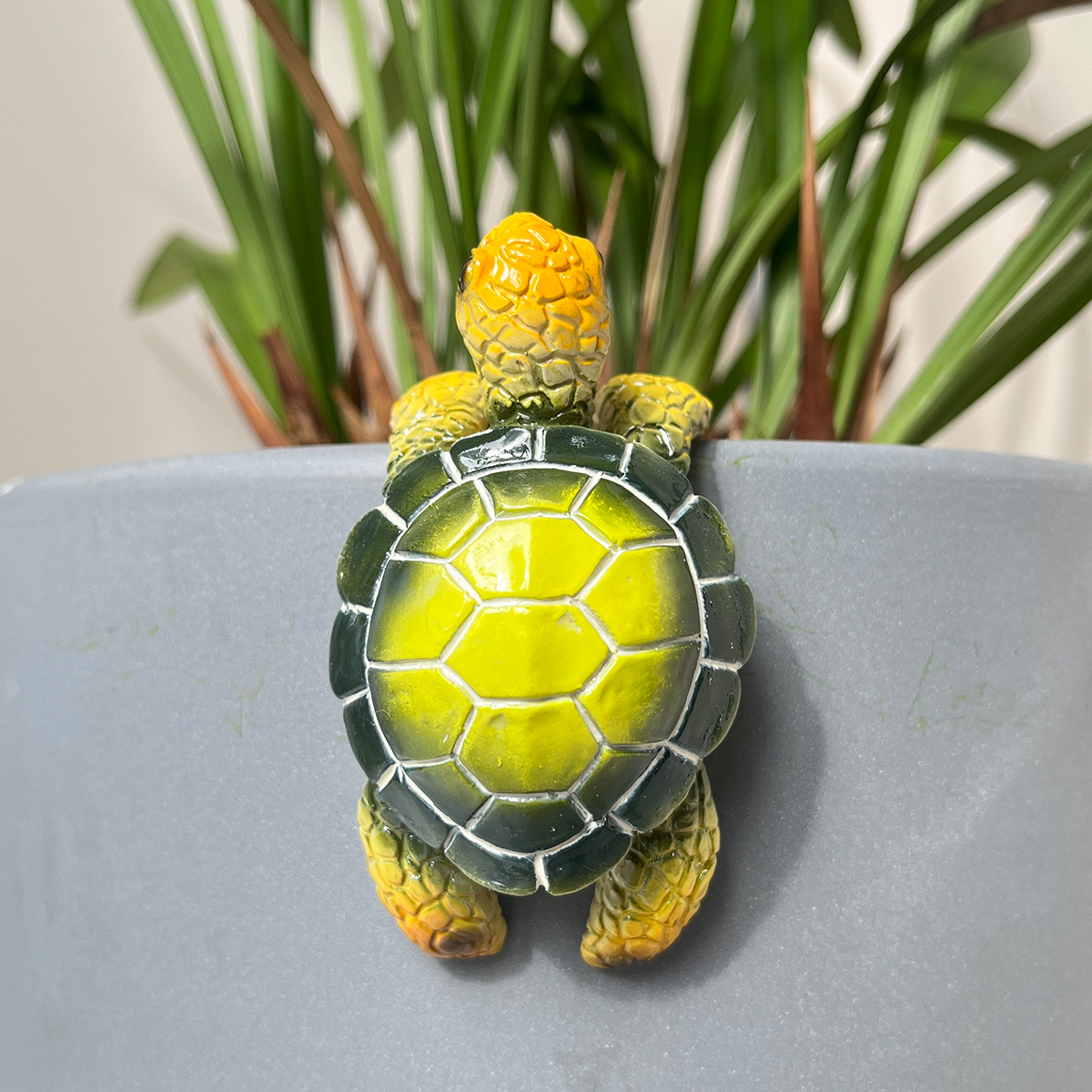 Resin Art Beach Theme - 1Pc Small Turtle Resin Decoration, Coastal