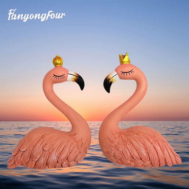 Resin Art Tools - Fan Yong four mandarin duck flamingo
