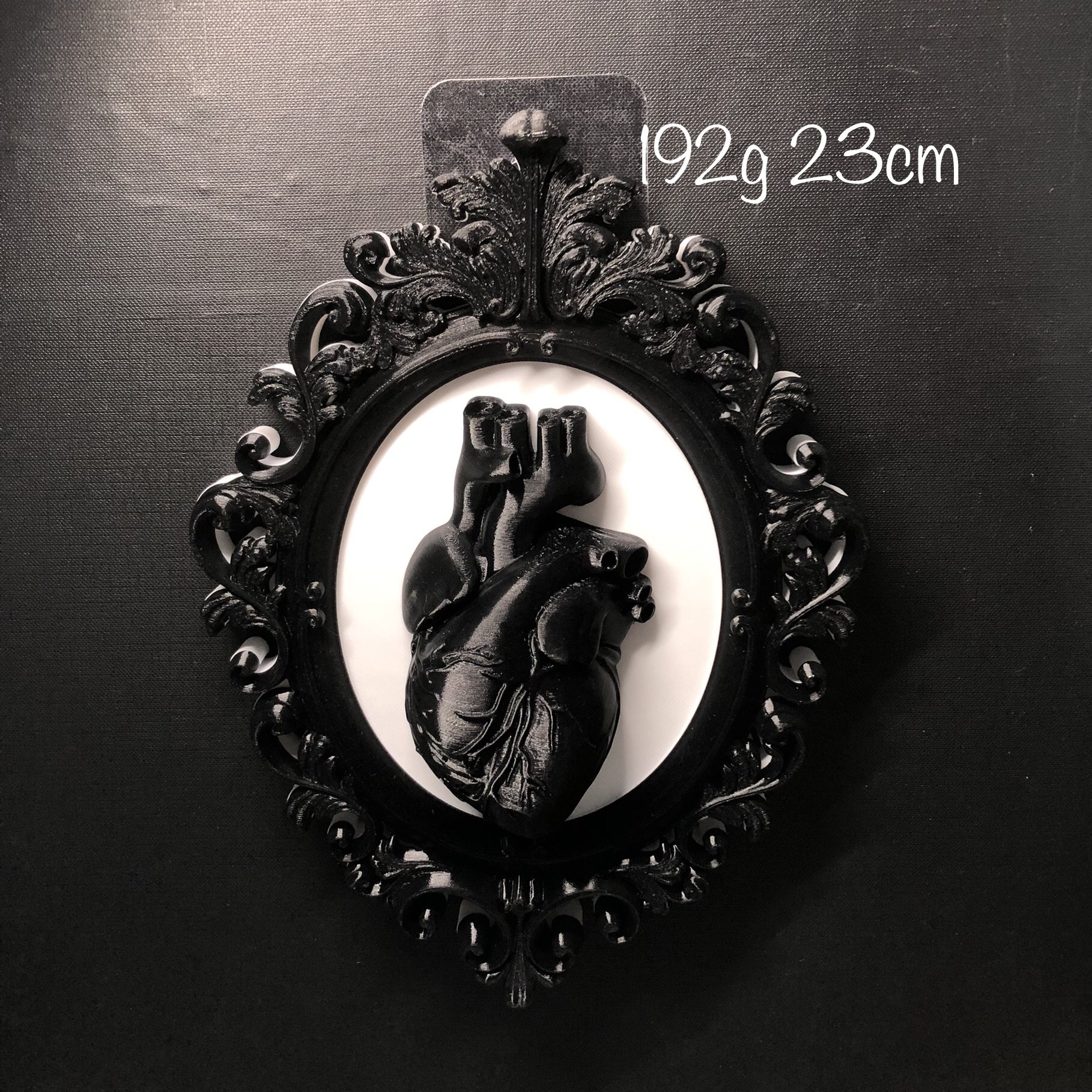 Resin Art For Anniversary Gift - Heart Photo Frame Wall Art Decoration