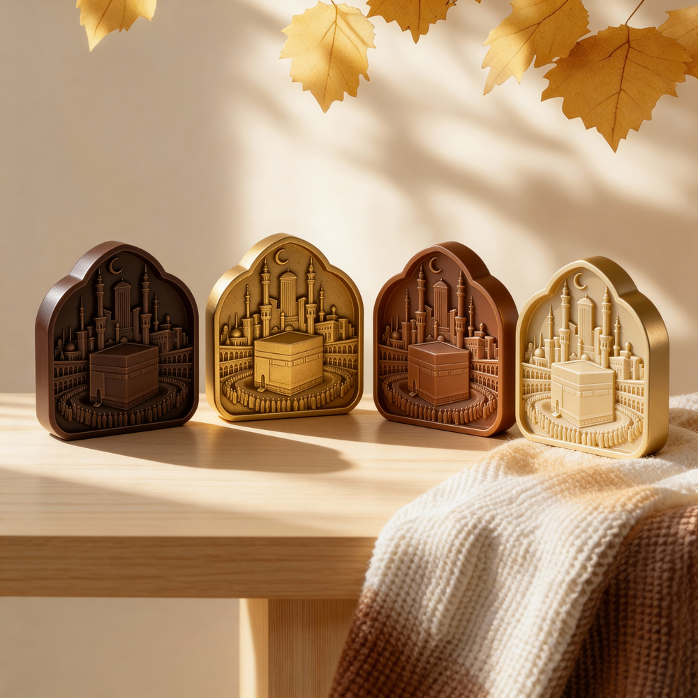 Resin Art Ideas - Mubarak Ramadan Decor Kaaba Candle Mold