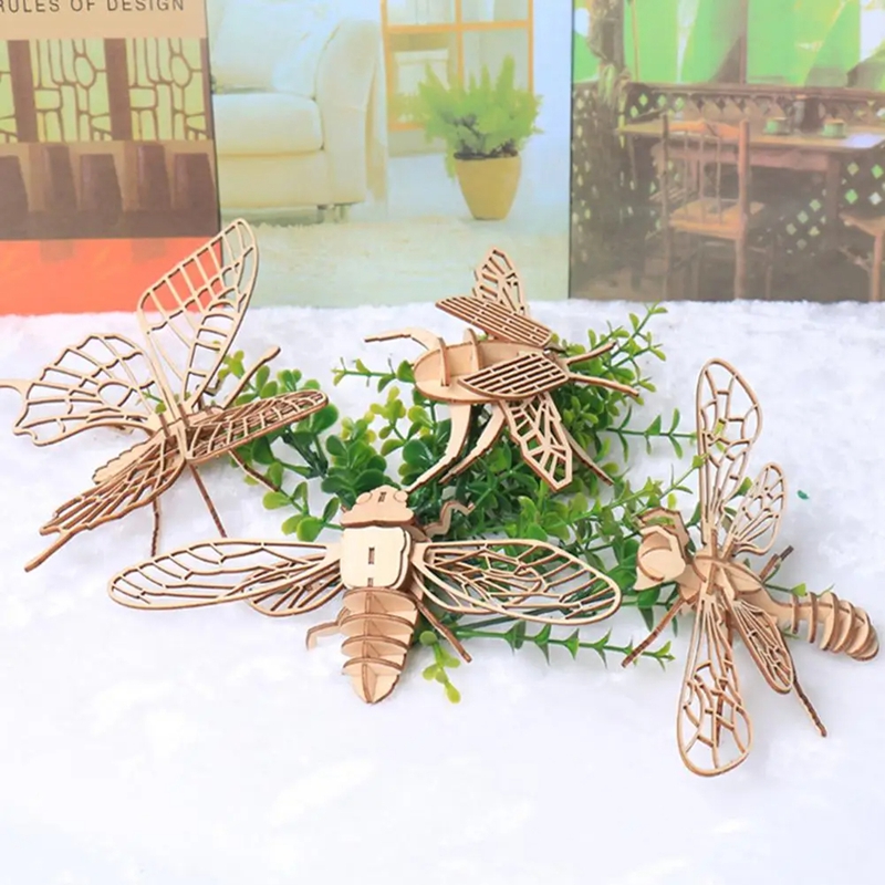 Resin Art With Wood - 2026 Handmade Wooden Butterfly Insect Crafts
