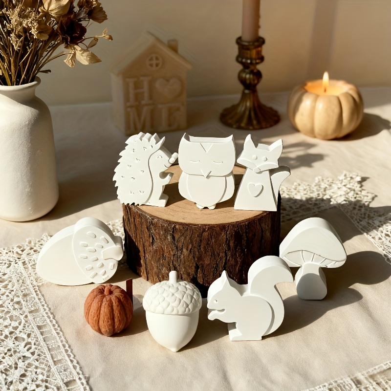 Resin Art Mold - 1-Cavity / 6-Cavity Miniature Animal Silicone