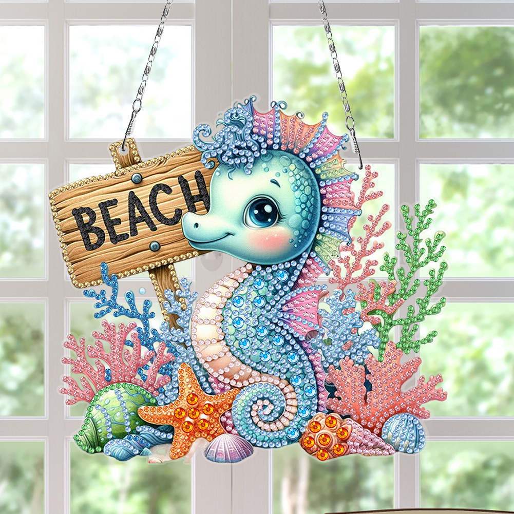 Resin Art Hanging - Cute Animal 5D DIY Diamond Art
