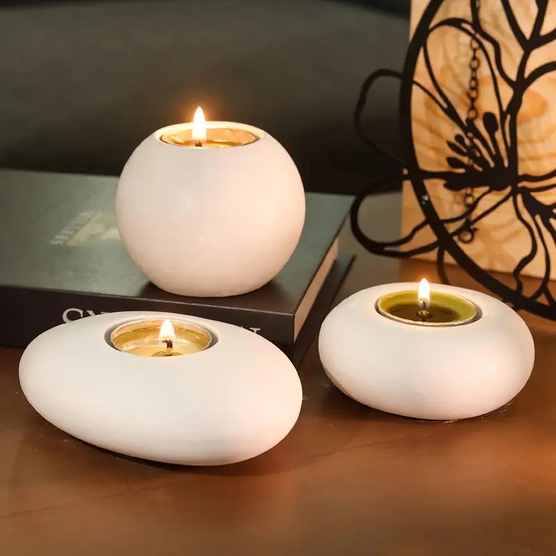 Resin Art Tools - Tealight Candle Holder Resin Silicone Mold,