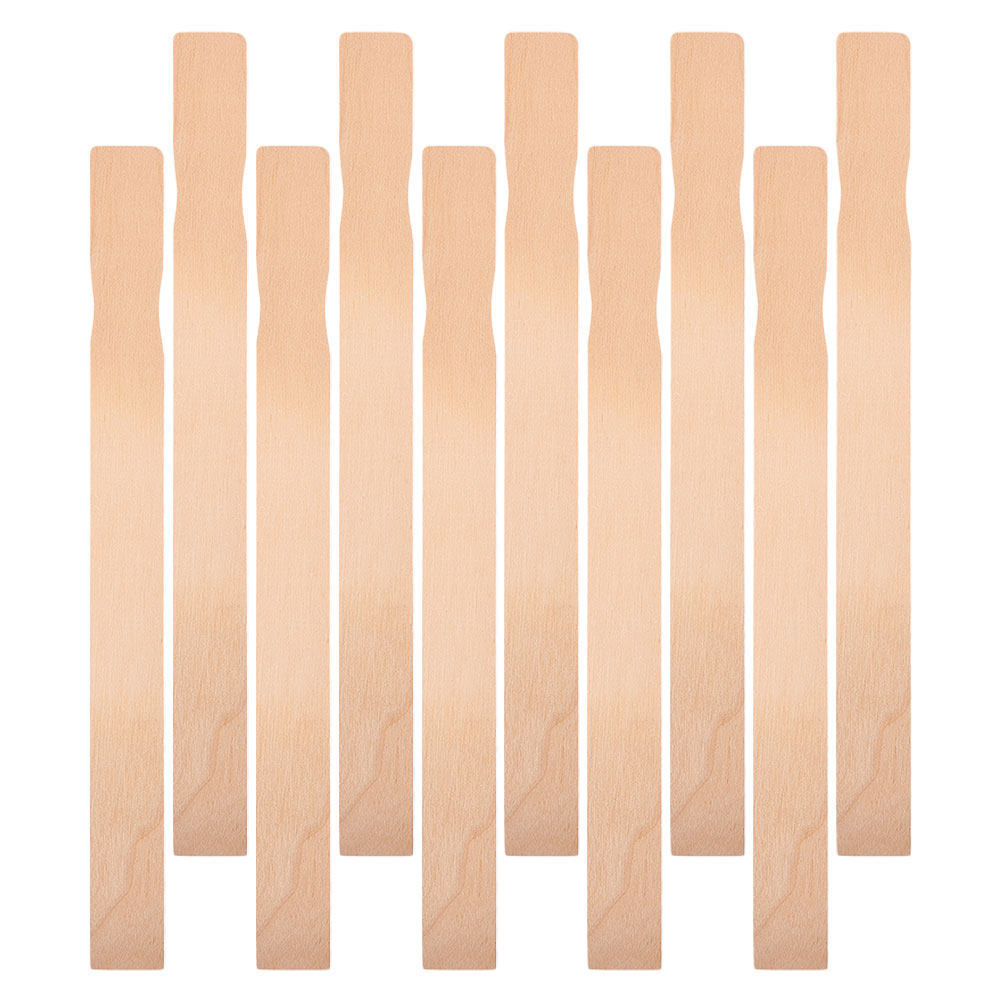 Resin Art With Wood - 10Pcs Oil Paint Stirring Sticks Natural