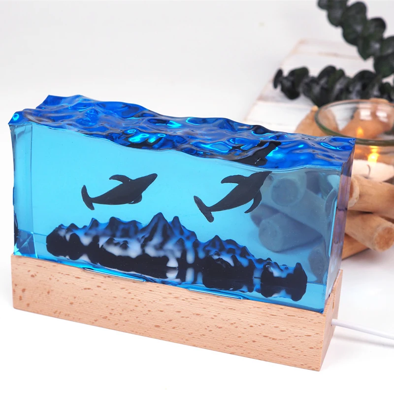 Resin Art Table - Sea Wave Resin Molds Epoxy Resin