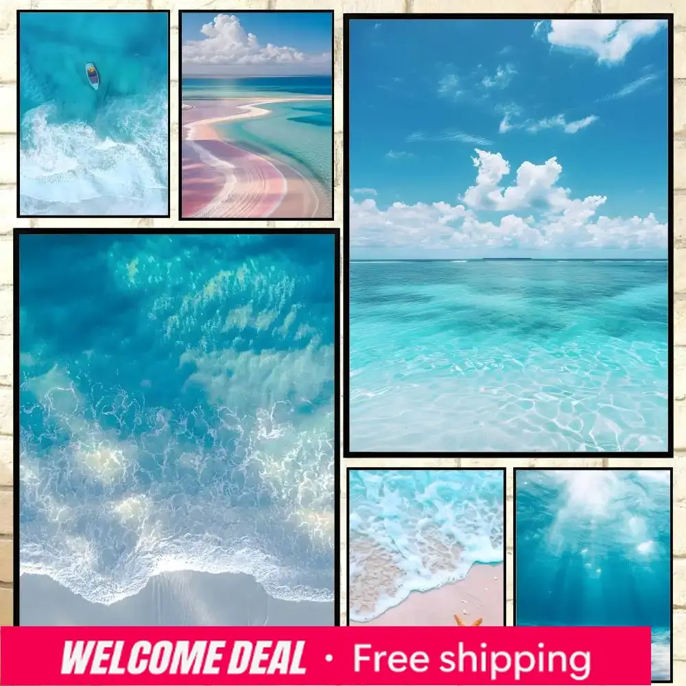 Resin Art Beach Theme - 2026 classic theme Beach Ocean Wave