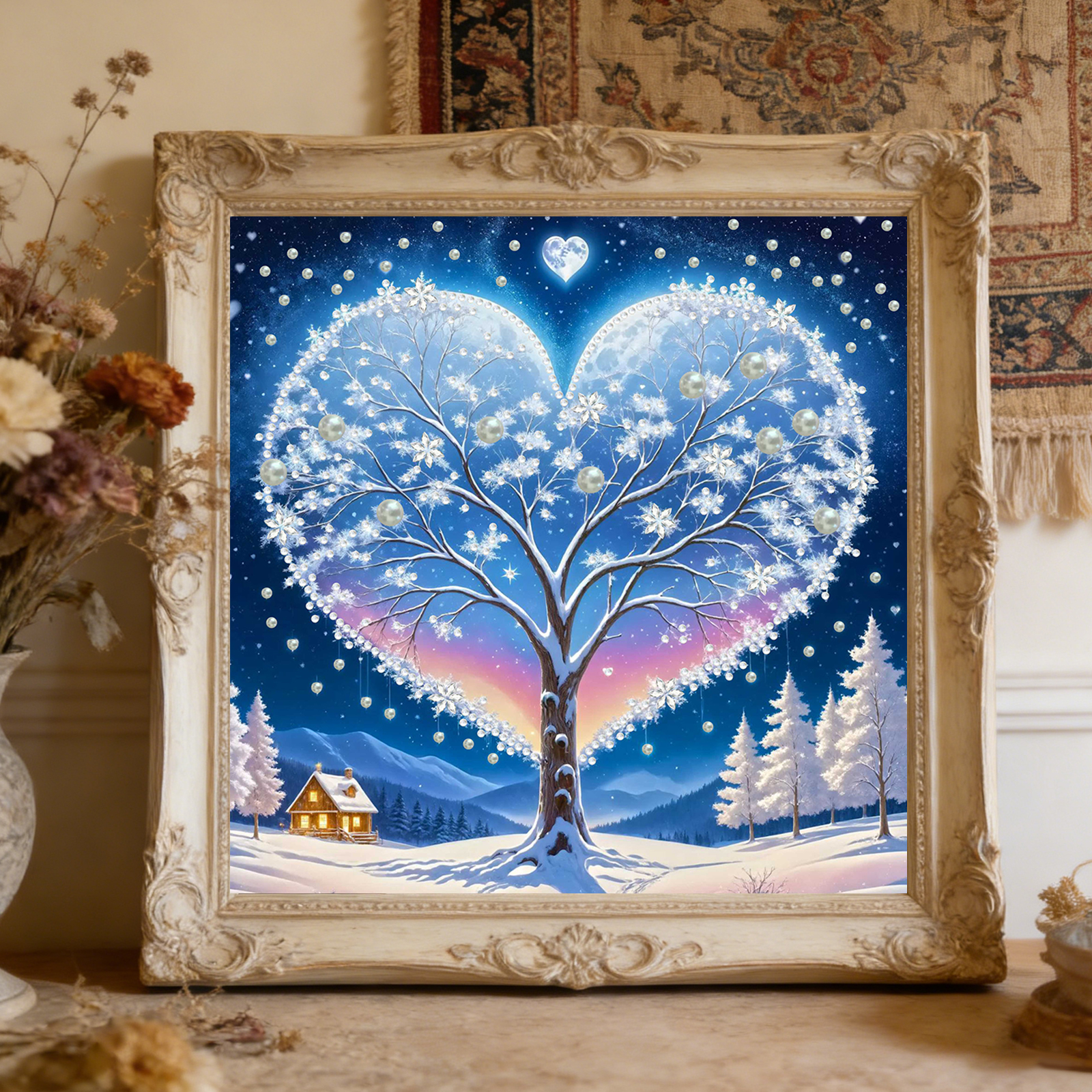 Resin Art Ideas - Winter Tree Special Shaped 5D DIY