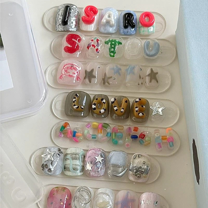 Silicone Alphabet Nail Art Mol - Resin Art Templates Free 리뷰 및 가격