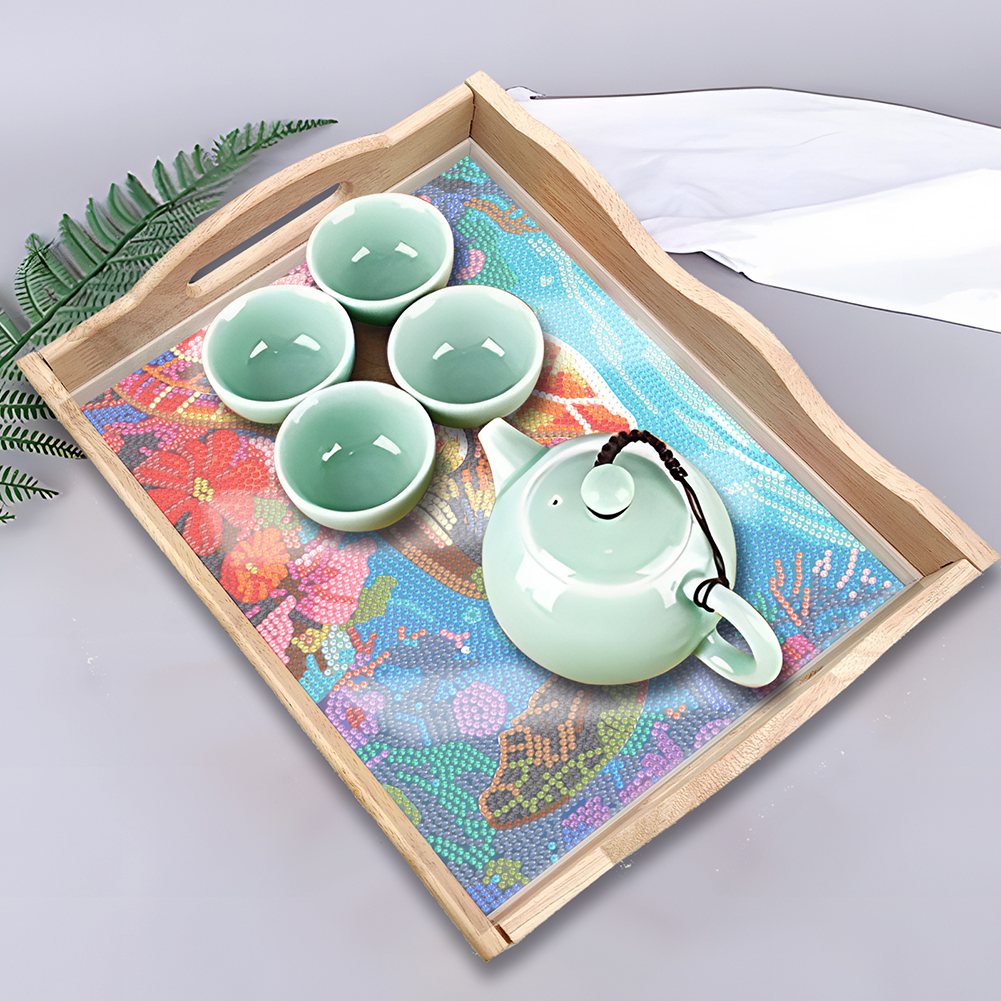 Wooden 5D DIY Diamond Painting - Resin Art With Wood 리뷰 및 가격