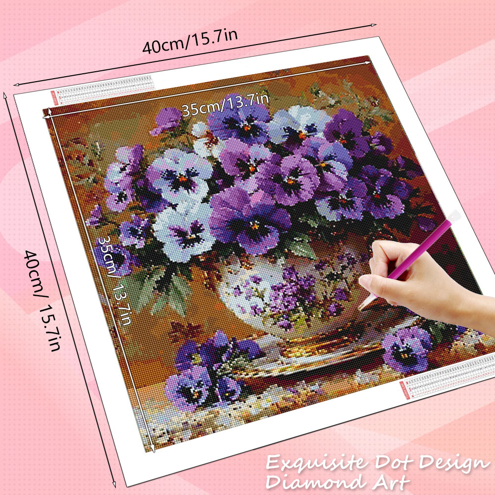 HUACAN 5D Diamond Mosaic Rose  - Resin Art Rose 리뷰 및 가격