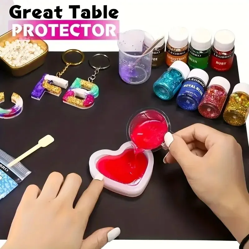 Different Color Large Silicone - Resin Art Table 리뷰 및 가격