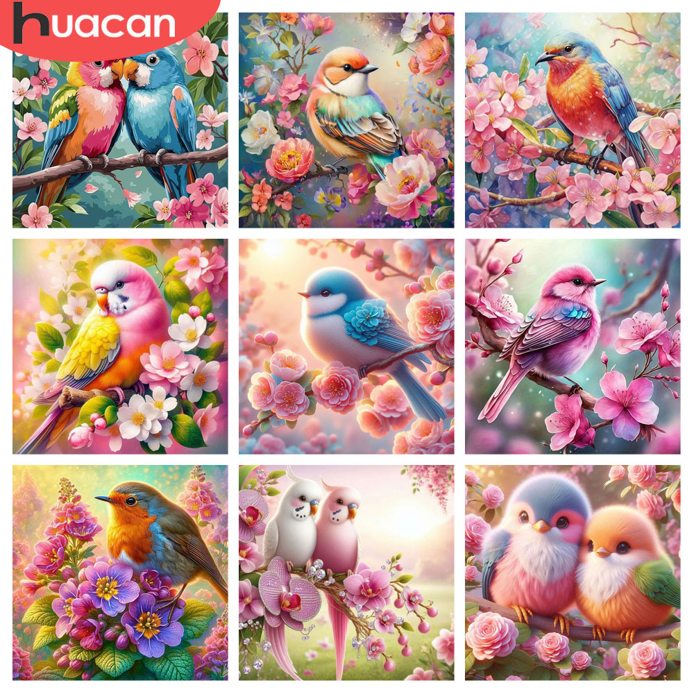 HUACAN Diamond Painting Bird F - Resin Art Rose 리뷰 및 가격