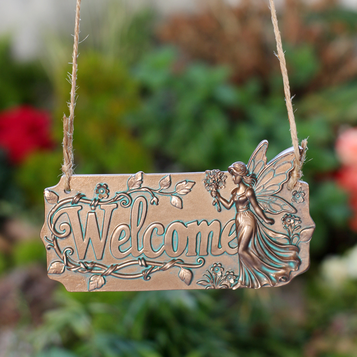 Copper Fairy Welcome Sign Hang - Resin Art Hanging 리뷰 및 가격
