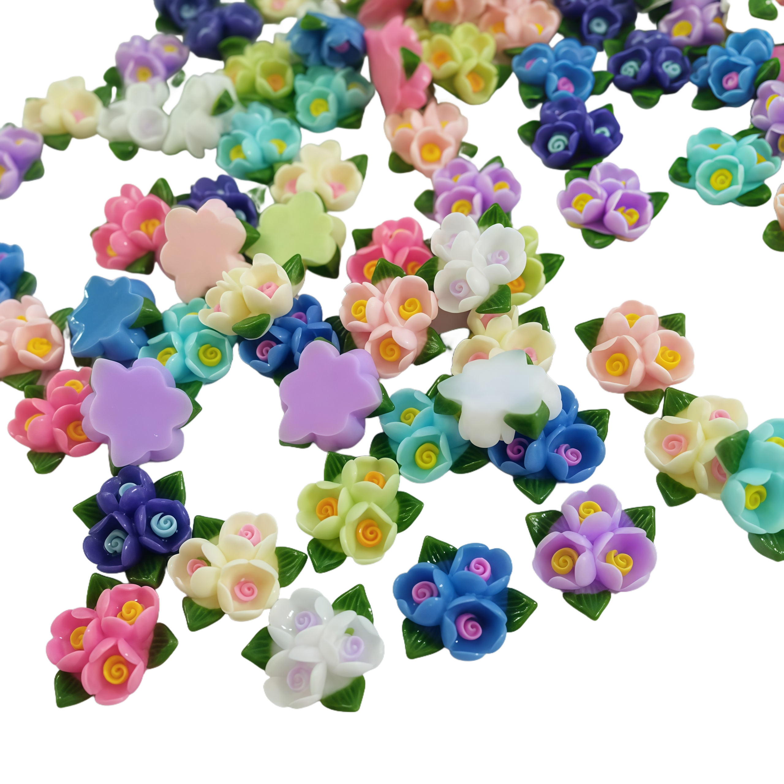 20/50pcs Mixed Resin Mini Colo - Resin Art Rose 리뷰 및 가격