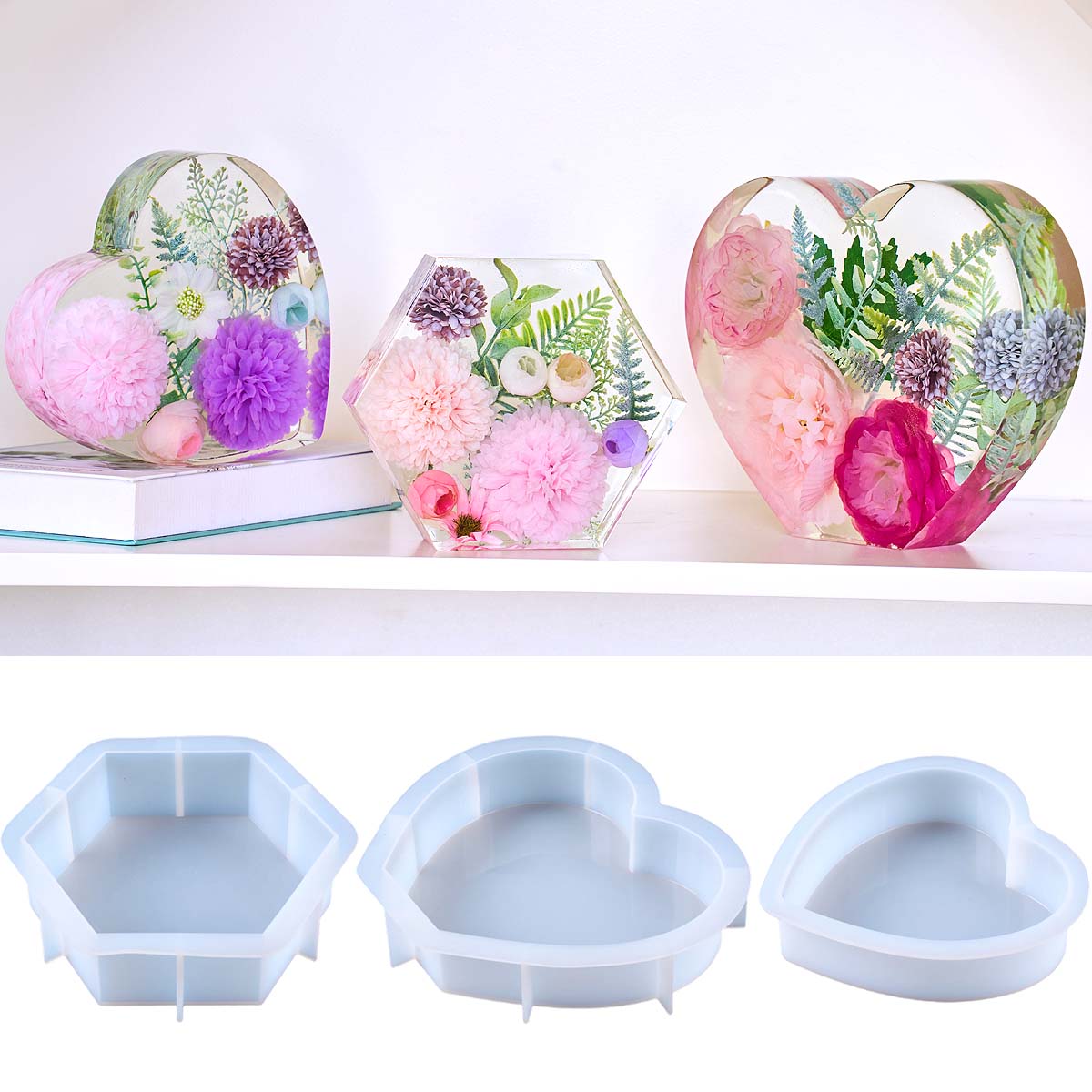 Large Love Silicone Mold DIY H - Resin Art Mold 리뷰 및 가격