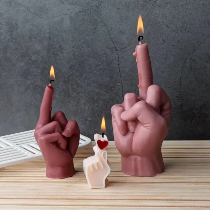 3D Middle Finger Silicone Mold - Resin Art Ideas 리뷰 및 가격