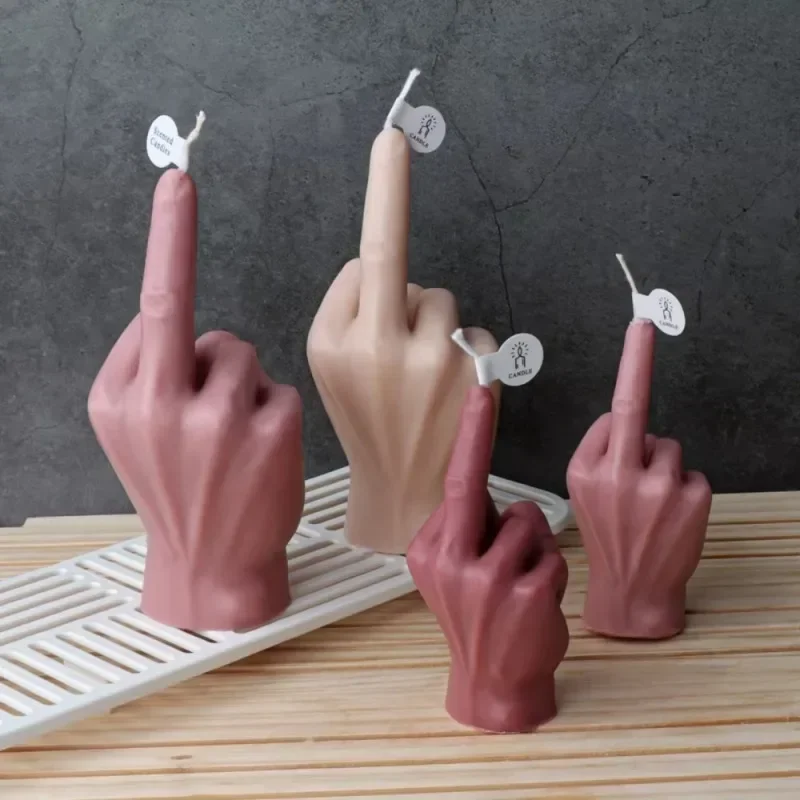 3D Middle Finger Silicone Mold - Resin Art Ideas 리뷰 및 가격