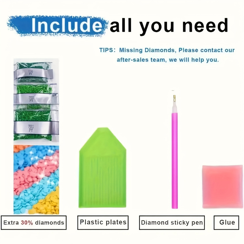 Diamond painting kit, pink sky - Resin Art Kit 리뷰 및 가격