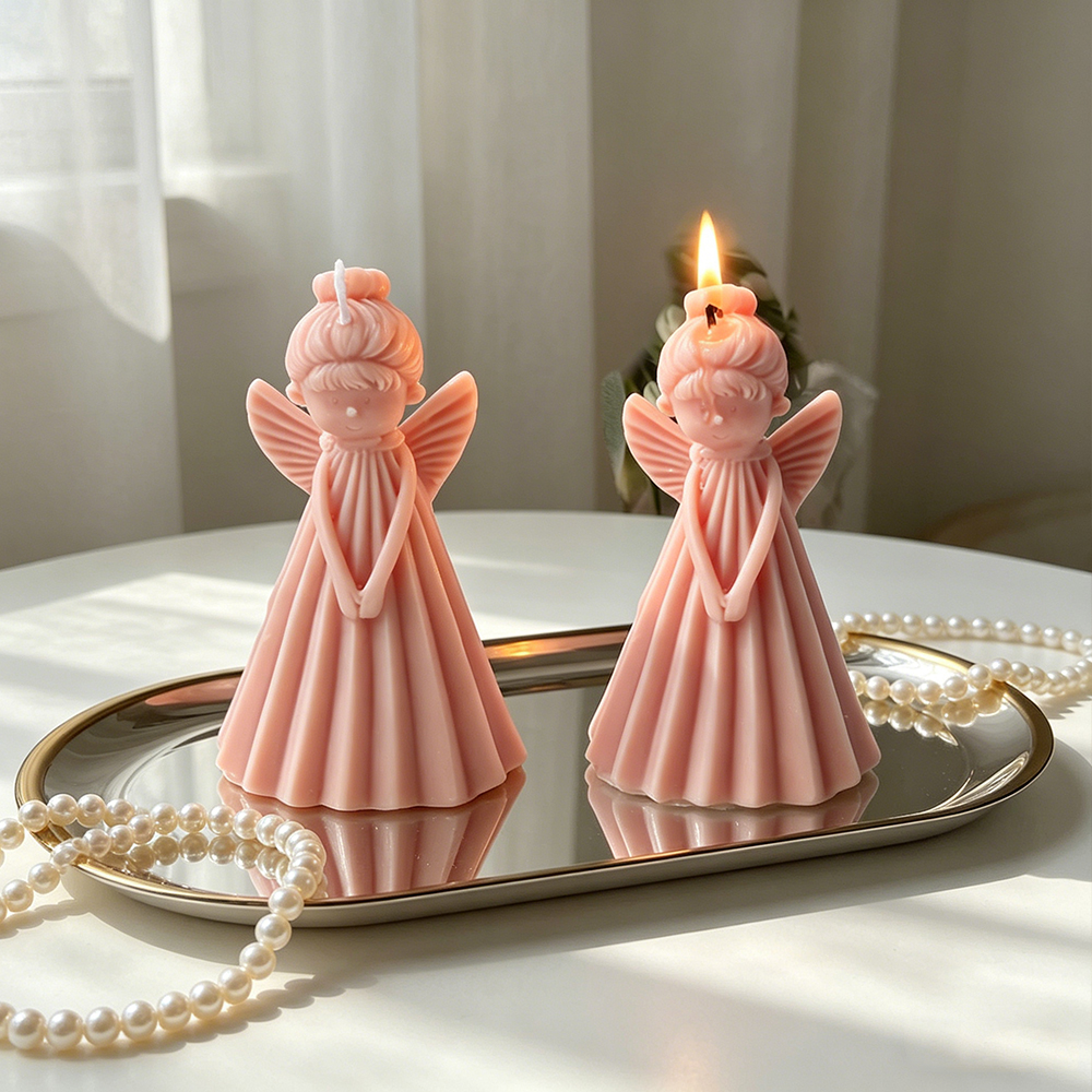 3D Angel Girl Silicone Candle  - Resin Art Furniture 리뷰 및 가격
