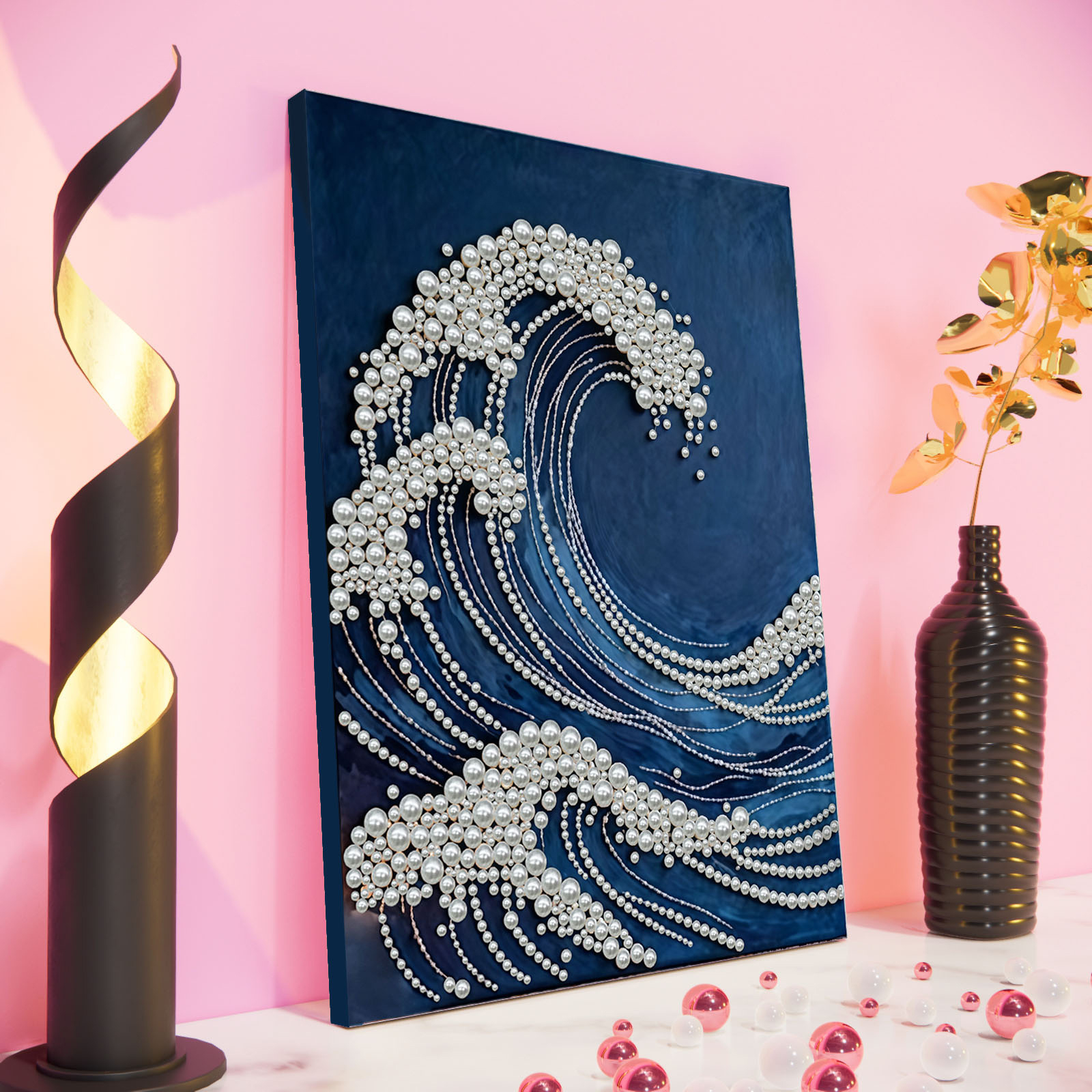 Waves Pearl DIY Diamond Art Ki - Resin Art Ideas 리뷰 및 가격