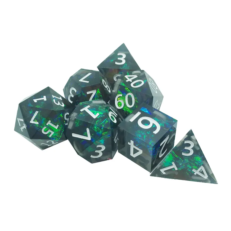 7PCS resin sharp polyhedral di - Resin Art Table 리뷰 및 가격