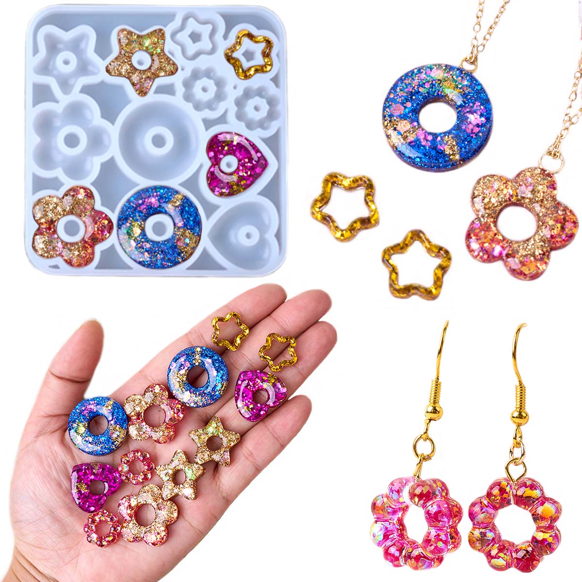 Multifuntional Jewelry Silicon - Resin Art Mold 리뷰 및 가격