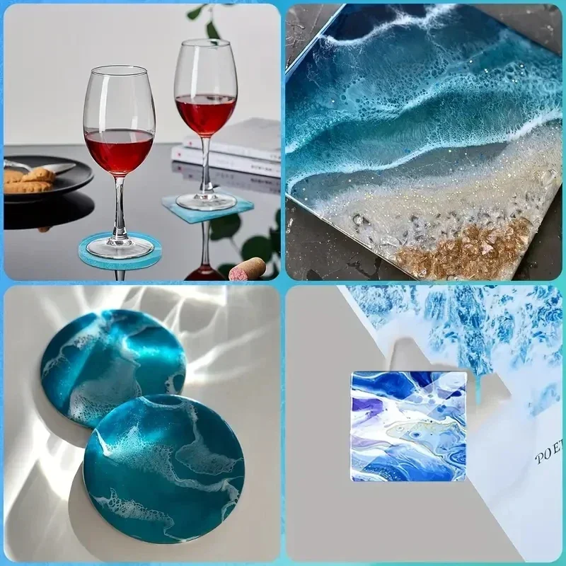 5Pcs/Set DlY Epoxy Resin Cup C - Resin Art Mold 리뷰 및 가격