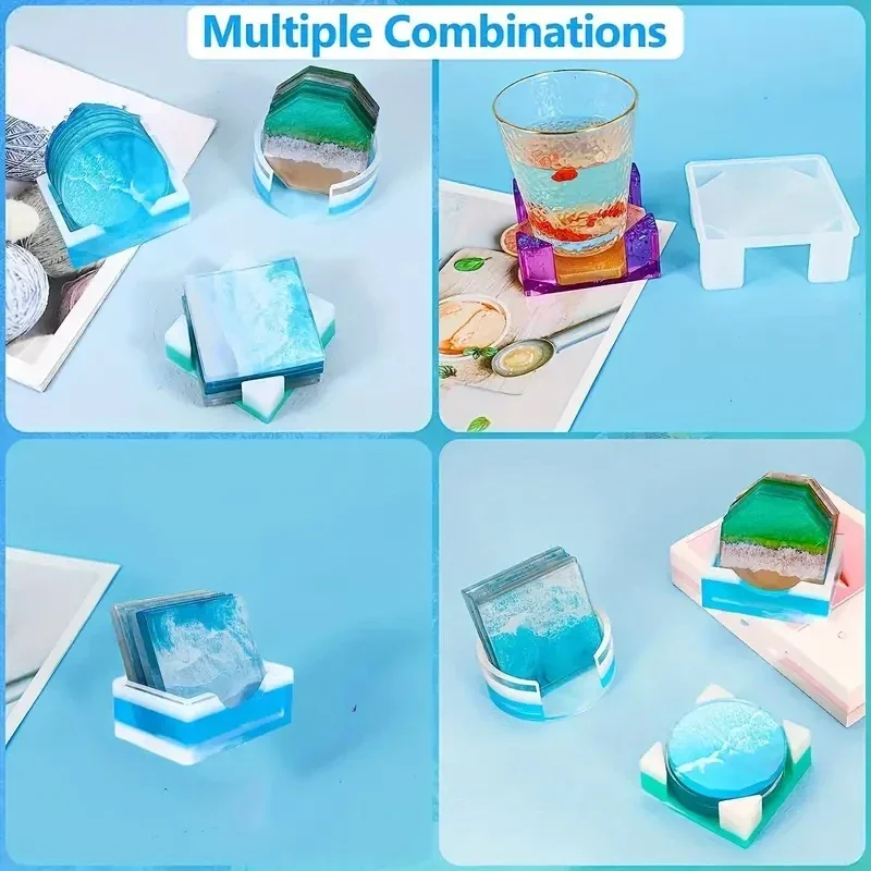5Pcs/Set DlY Epoxy Resin Cup C - Resin Art Mold 리뷰 및 가격