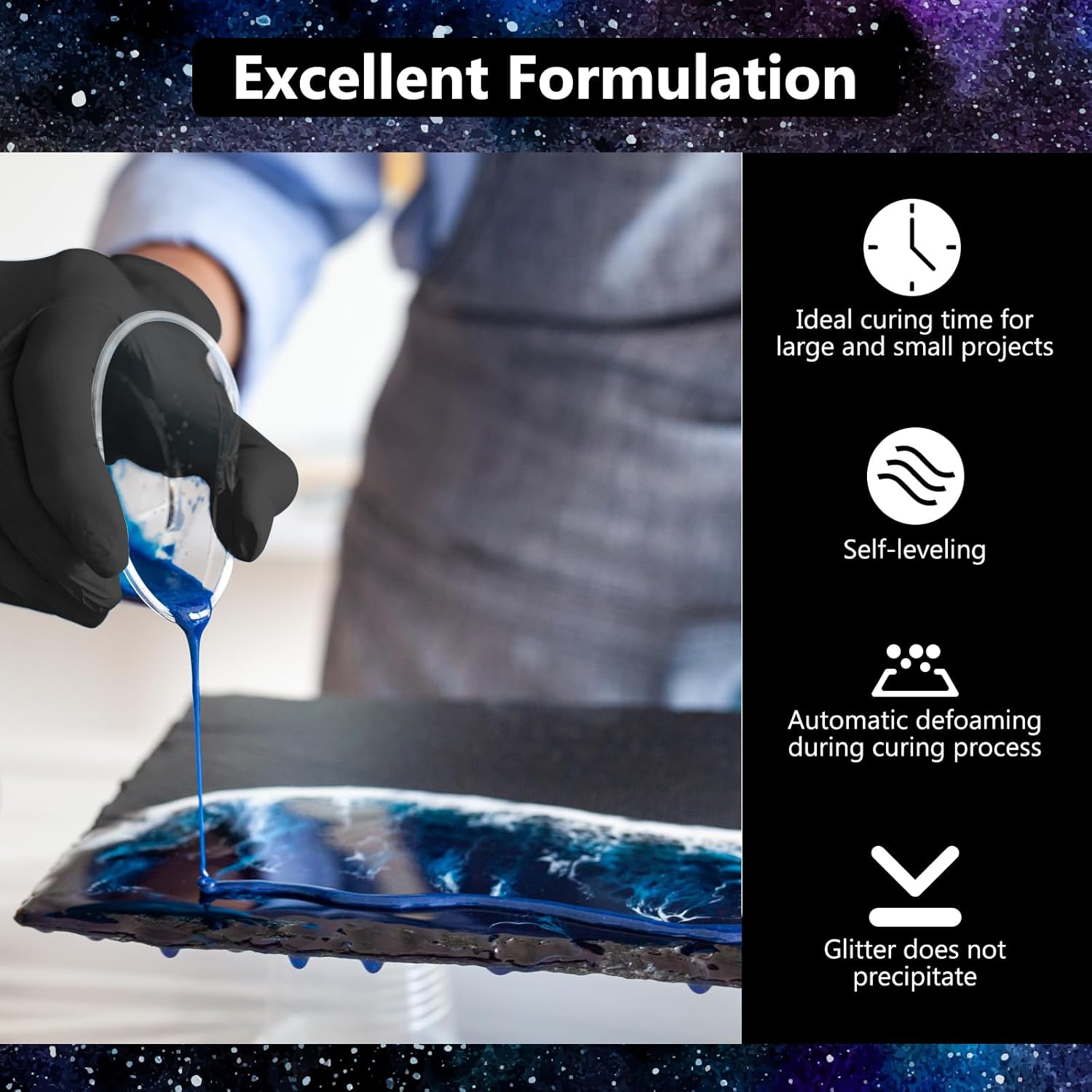 Crystal Clear Epoxy Resin Kit  - Resin Art Mold 리뷰 및 가격