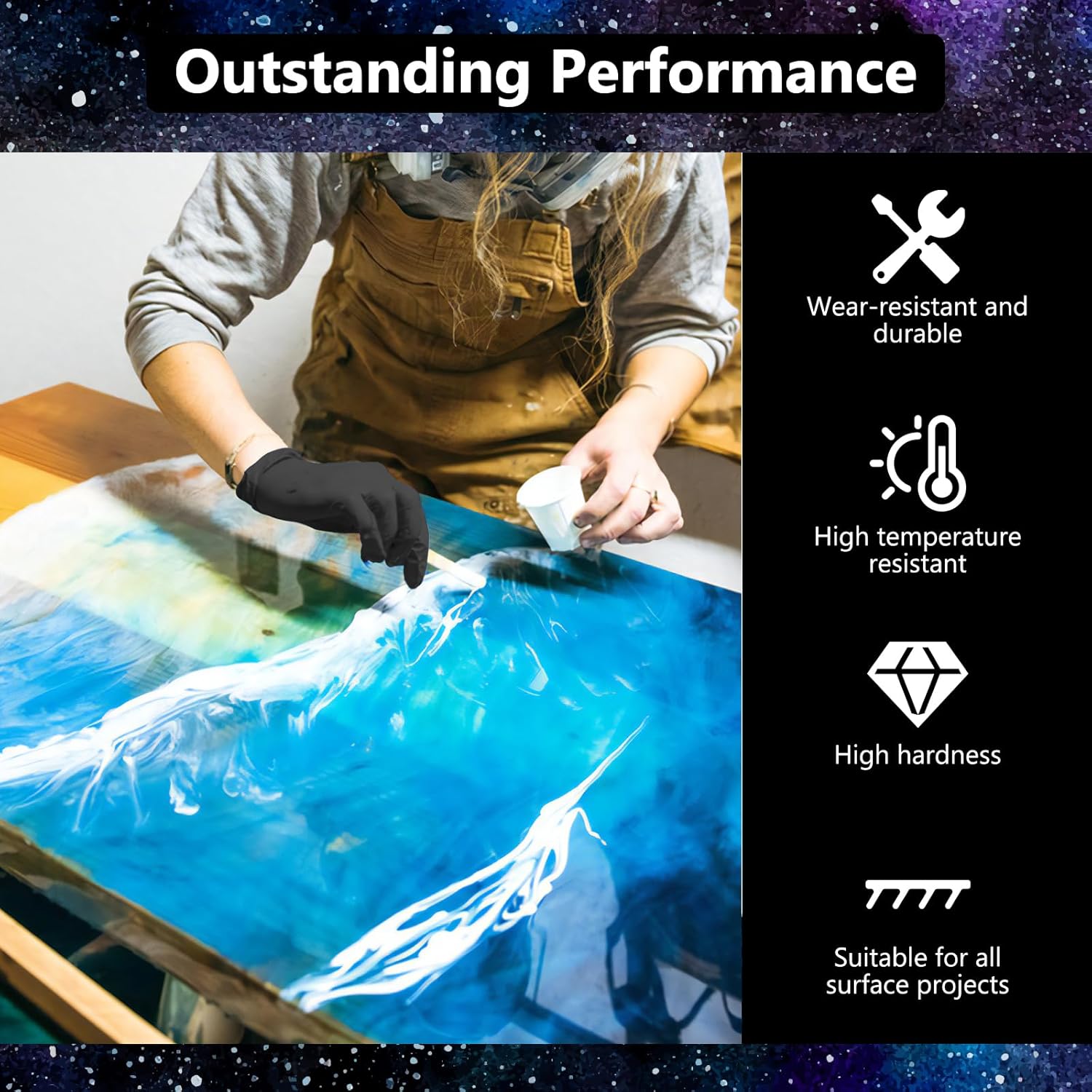 Crystal Clear Epoxy Resin Kit  - Resin Art Mold 리뷰 및 가격