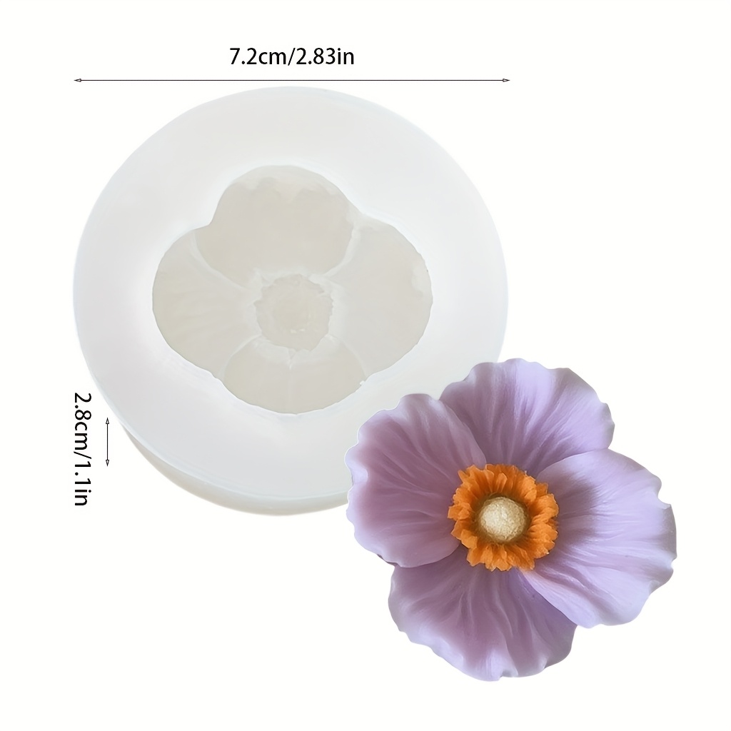 Flower Silicone Candle Mold, C - Resin Art Furniture 리뷰 및 가격