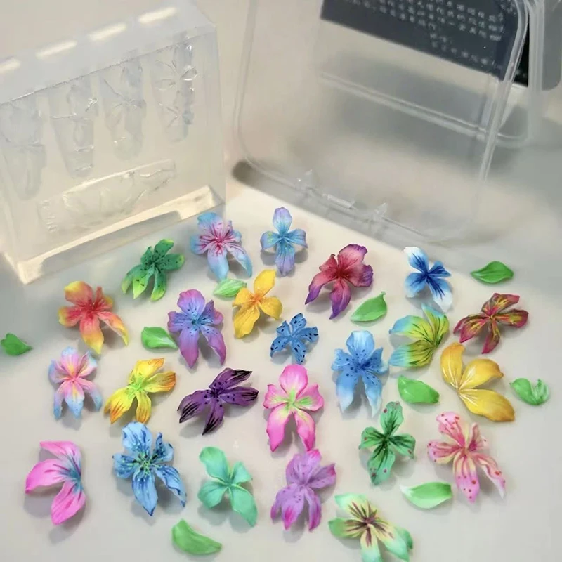 3D Flowers Nail Mold DIY Silic - Resin Art Templates Free 리뷰 및 가격