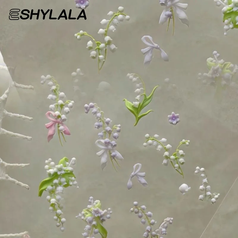 Flowers Series 3D Curved Nail  - Resin Art Templates Free 리뷰 및 가격