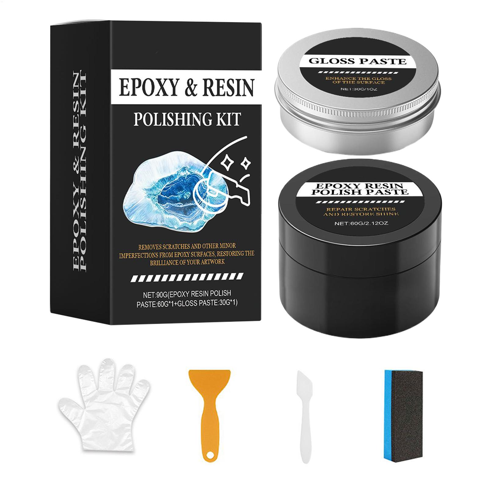 Epoxy resin high gloss polishi - Resin Art Kit 리뷰 및 가격