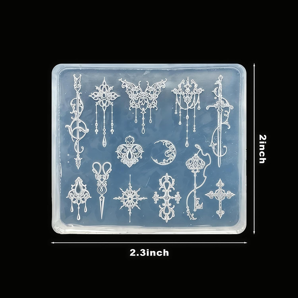 Arrow Silicone Mold Moon Resin - Resin Art Templates Free 리뷰 및 가격