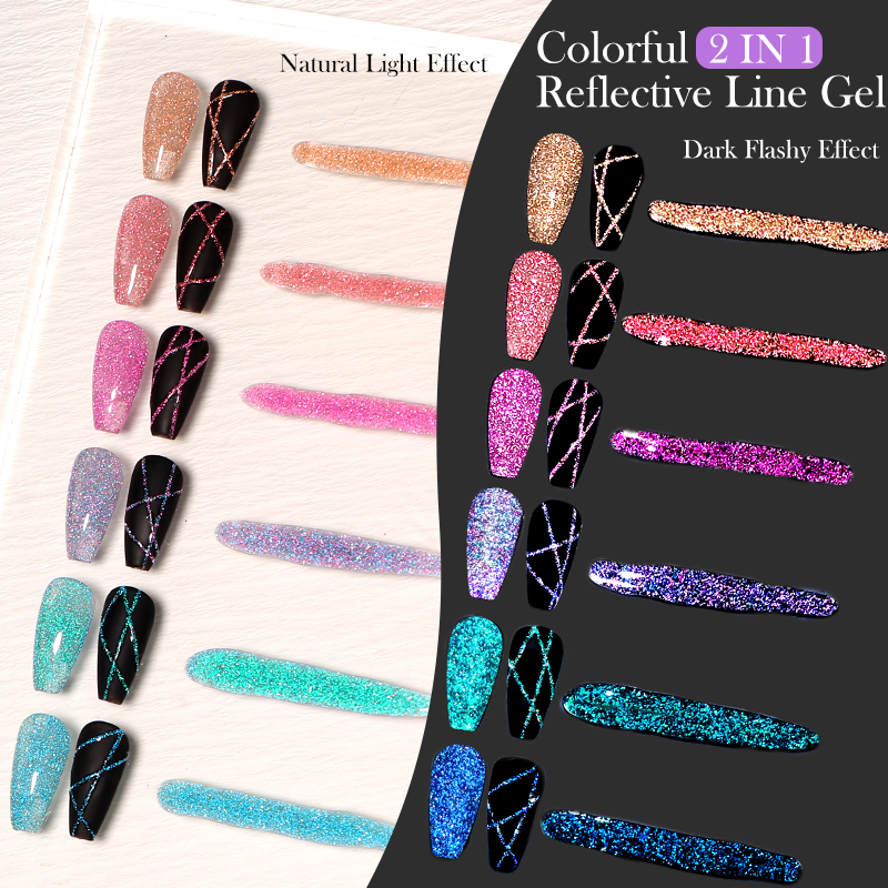 LILYCUTE 5ML Reflective Glitte - Uv Lamp Nail Resin 리뷰 및 가격