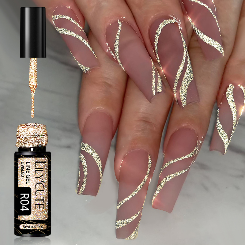 LILYCUTE 5ML Reflective Glitte - Uv Lamp Nail Resin 리뷰 및 가격