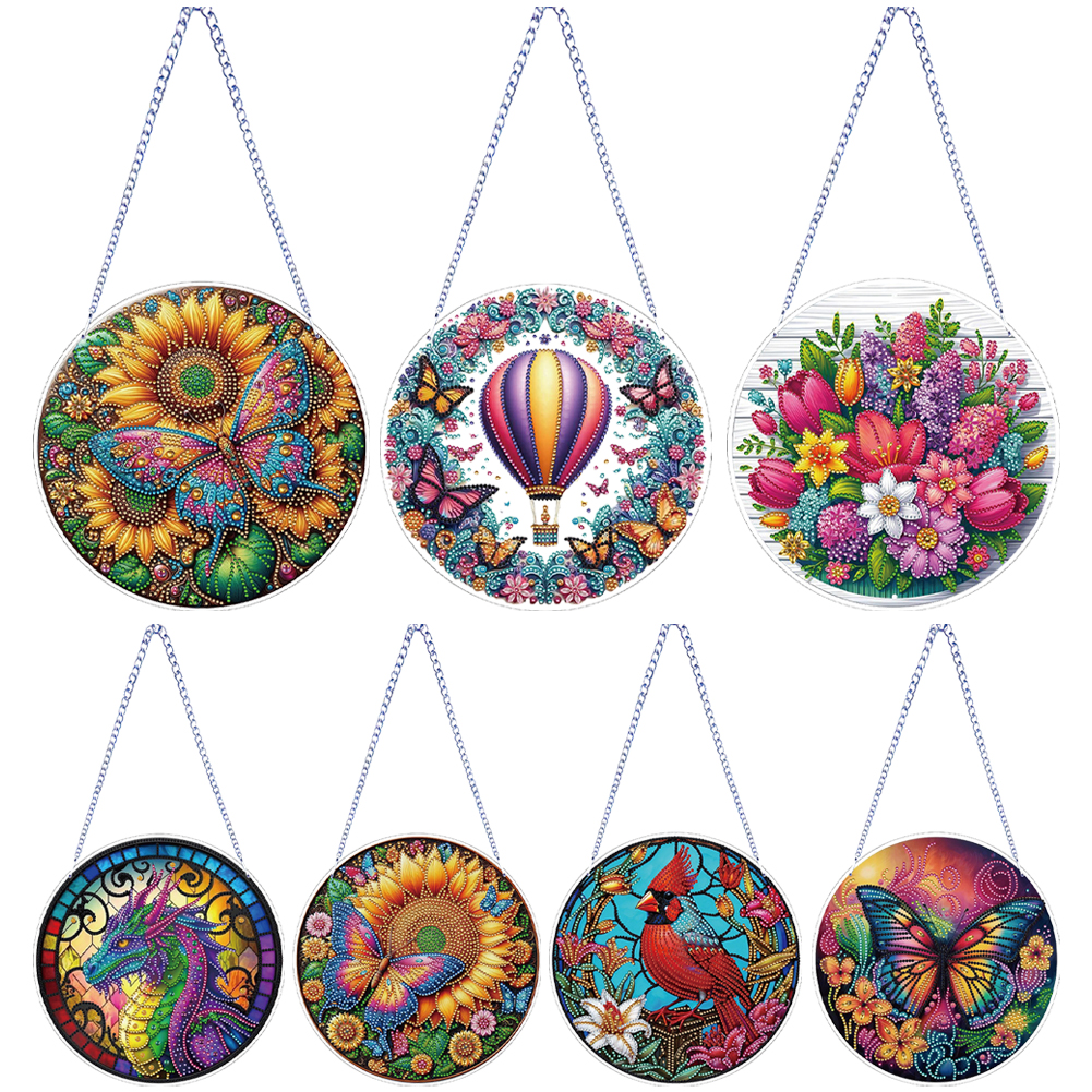 Flower Bird Theme 2D/Flat DIY  - Resin Art Hanging 리뷰 및 가격