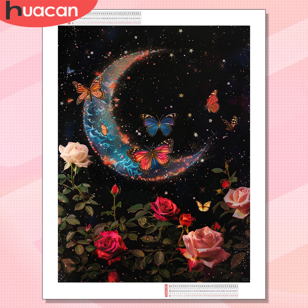 HUACAN Diamond Painting 5d Moo - Resin Art Rose 리뷰 및 가격