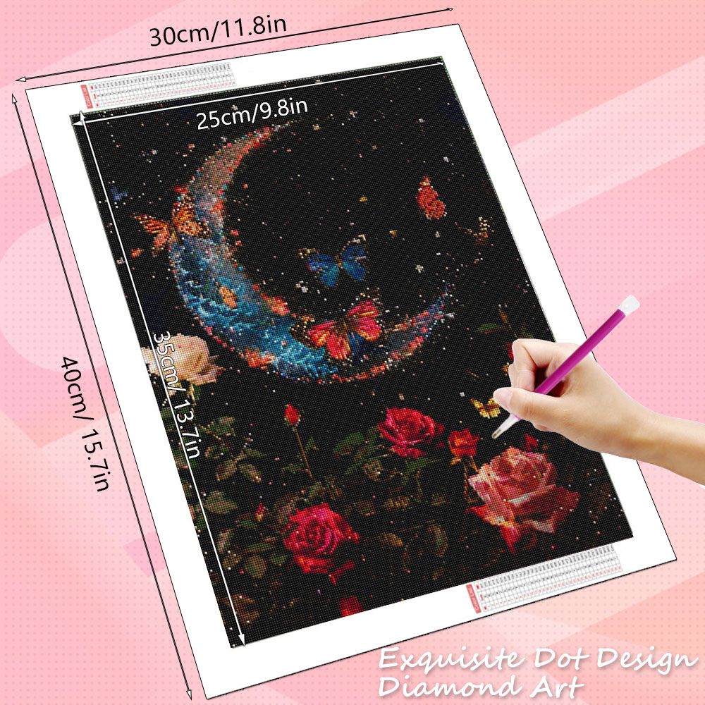 HUACAN Diamond Painting 5d Moo - Resin Art Rose 리뷰 및 가격