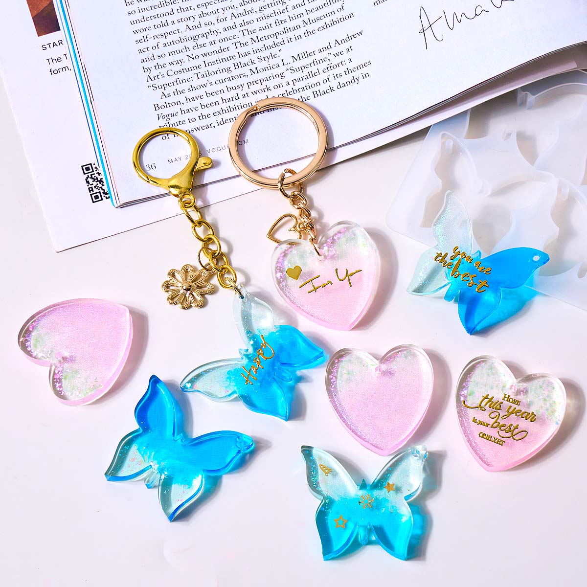 Six-hole with Holes Earring Si - Resin Art Mold 리뷰 및 가격