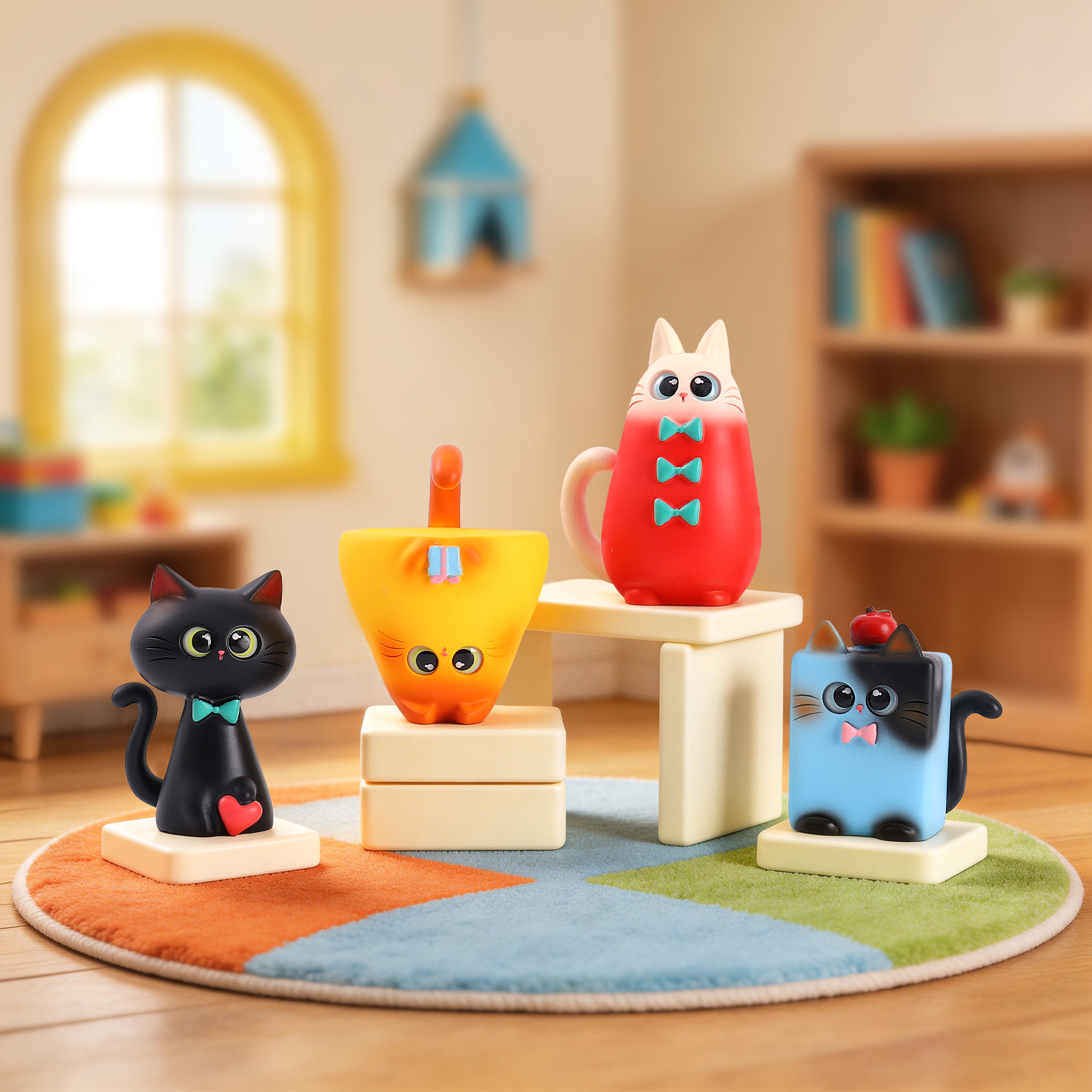 Blind Box Cat Figurine Resin C - Resin Art Table 리뷰 및 가격