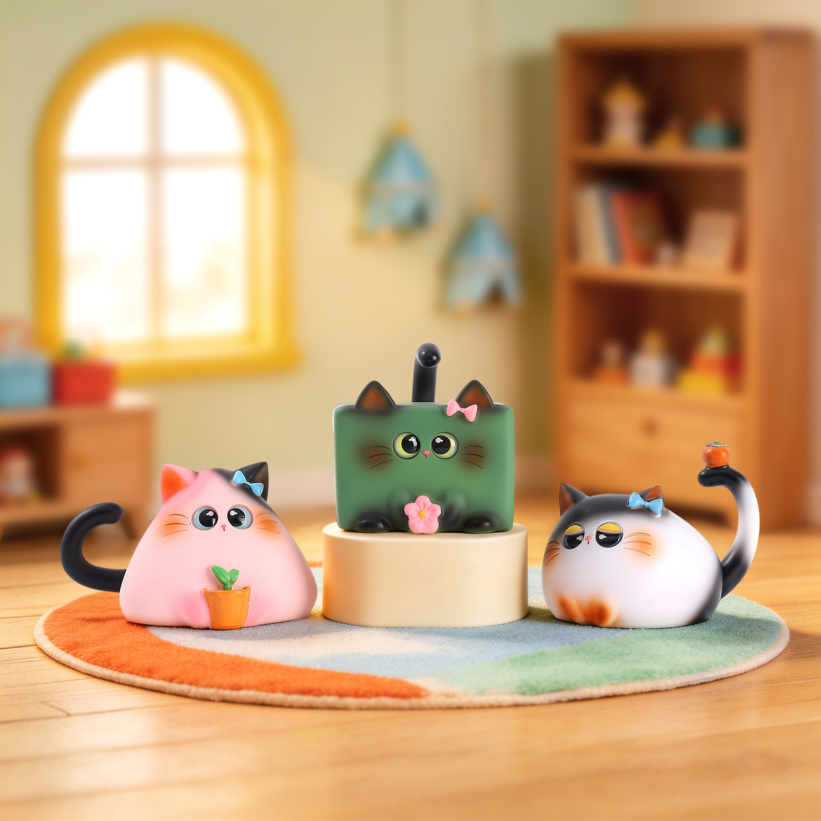 Blind Box Cat Figurine Resin C - Resin Art Table 리뷰 및 가격