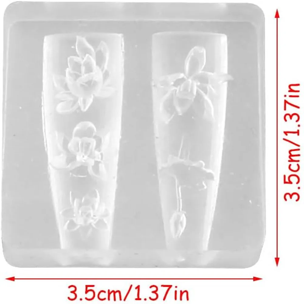 3D thorns Nail Design Silicone - Resin Art Templates Free 리뷰 및 가격