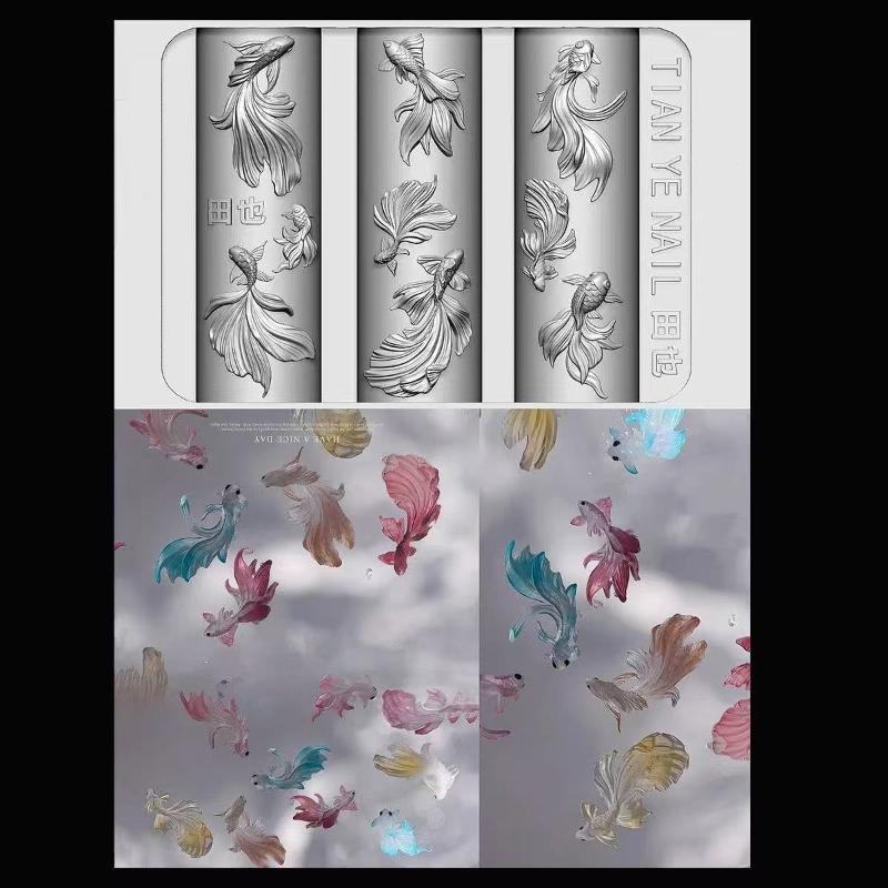 【xxx】Silicone Nail Ocean Merma - Resin Art Templates Free 리뷰 및 가격