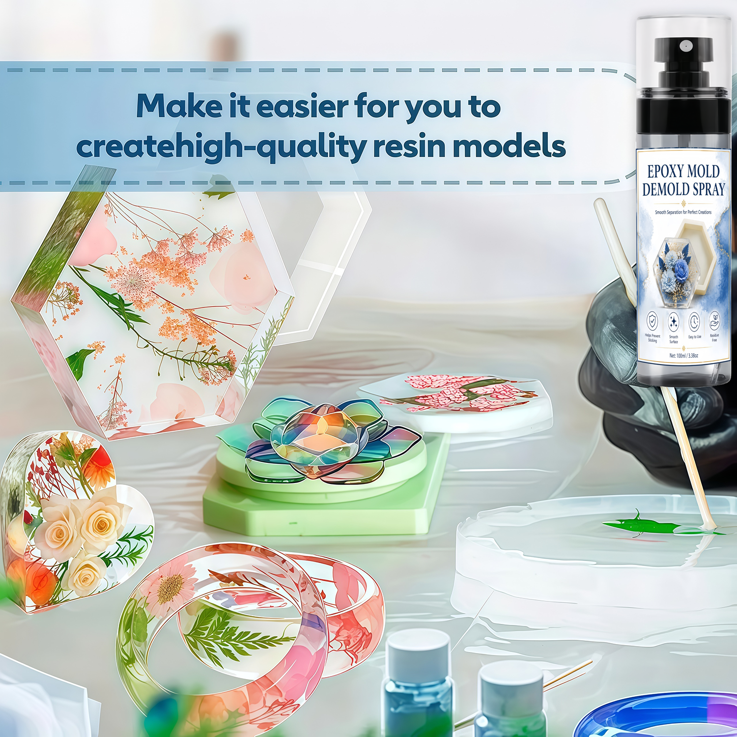 7oz/3.5oz Silicone Mold Releas - Release Spray Silicone 리뷰 및 가격
