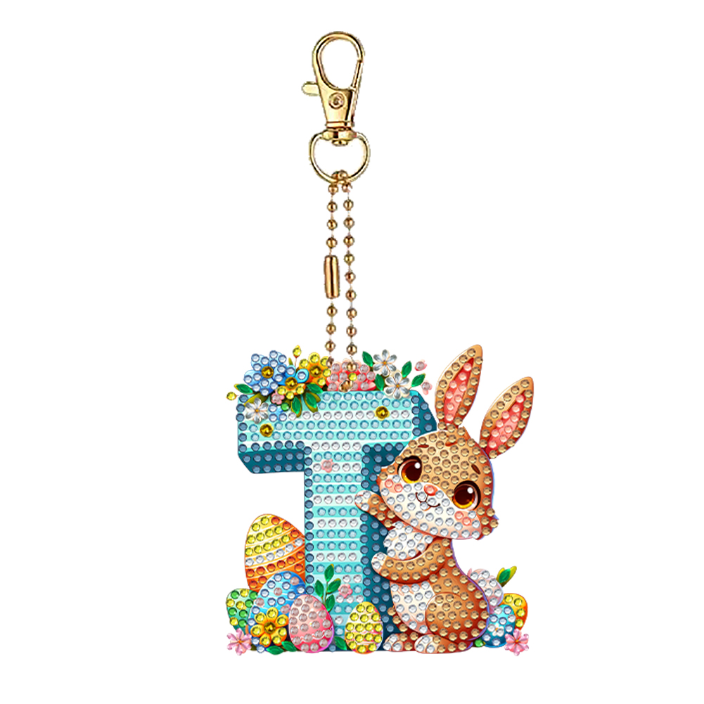 Easter Diamond Art Keychain Or - Resin Art Letter Keychain 리뷰 및 가격