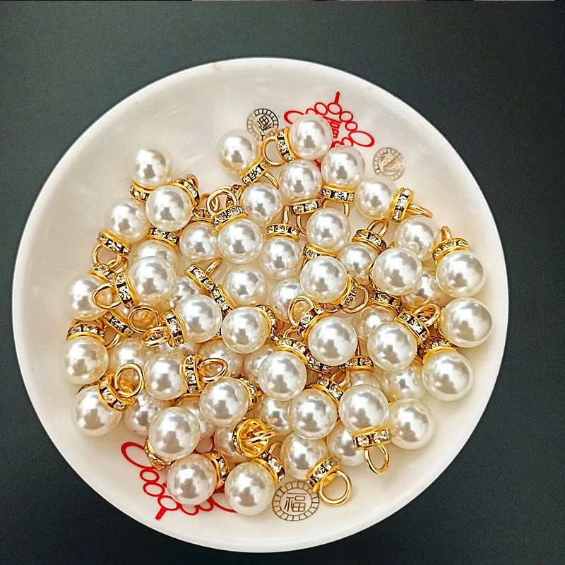 30Pcs Round Pearl Diamond Pend - Resin Art For Anniversary Gift 리뷰 및 가격