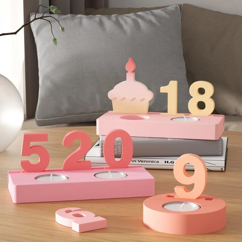2pc Birthday Cake Silicones Mo - Resin Art Mold 리뷰 및 가격